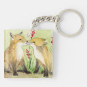 Kleine Vixens Sleutelhanger (Achterkant)