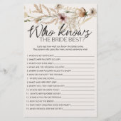 kleine vlam die Bride het beste kent Flyer (Voorkant)