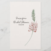 kleine vlam die Bride het beste kent Flyer (Achterkant)