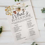 kleine vlam die in je tas speelt flyer<br><div class="desc">Wat zit er in je paarse vrijgezellenfeest spel? Kleine bloemen  collectie. Waterverf botanische,  zachtaardige en absoluut kleine waterverf bloemen. Overeenkomende objecten om je collectie te voltooien zijn beschikbaar in onze Zazzle winkel!</div>