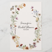 kleine vlam zou de Groom zeggen Flyer (Achterkant)