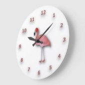 Kleine vlamJong met roze getallen Grote Klok (Hoek)