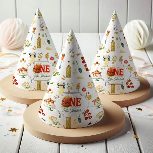 Kleine vleesbal Heilige ravioli eerste verjaarda Feesthoedjes