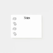 Kleine vliegen post-it® notes (Voorkant)