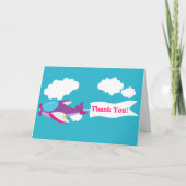 kleine vliegtuigmeisje bedankt (Voorkant)