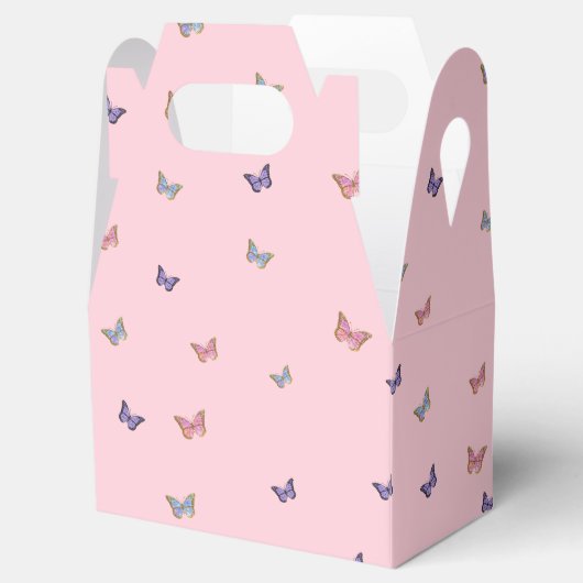 kleine vlinder bedankdoosjes (Geopend)