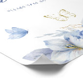  kleine vlinder jongen Baby shower gunsten Poster (Hoek)