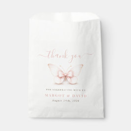 Kleine Vlinder Koppel Baby Shower Bedankt Bedankzakje