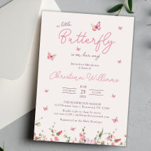 Kleine Vlinder op Weg Baby Shower