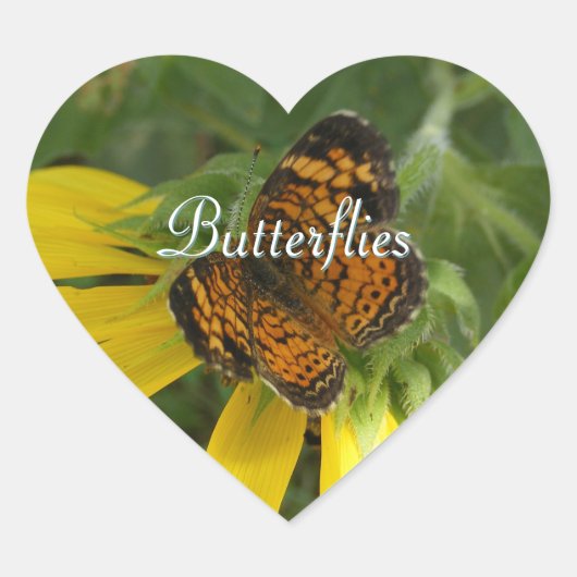 Kleine vlinder Stickers (Voorkant)