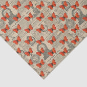 Kleine  vlinder tissuepapier (Detail)