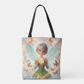Kleine vlinderfee tote bag (Achterkant)