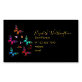  Kleine Vlinders Professioneel Visitekaartje Magneet (Voorkant)