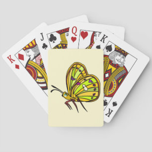 Kleine vlinderspeelkaarten - Uw kleur Pokerkaarten