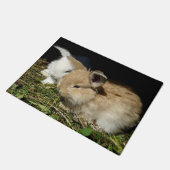 Kleine vloedbunnies deurmat (Schuin)
