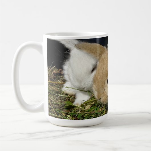 Kleine vloedbunnies koffiemok (Links)