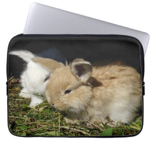 Kleine vloedbunnies laptop sleeve
