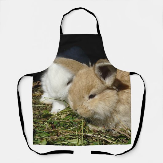 Kleine vloedbunnies schort (Voorkant)