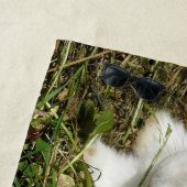 Kleine vloedbunnies strandlaken (In situ)