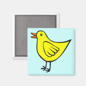 Kleine Vogel 01 Magneet (Voorkant / Achterkant)