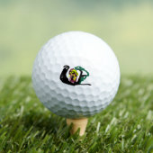 Kleine vogel hangt golfballen (Insitu Shirt)