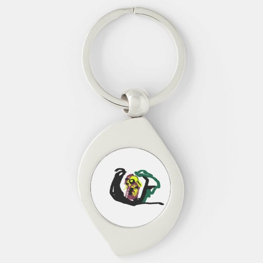 Kleine vogel hangt sleutelhanger (Voorkant)