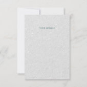 Kleine vogel Kleurrijke Bloemen Dank u kaart (Achterkant)