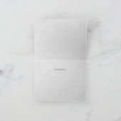 Kleine vogel Kleurrijke Bloemen Dank u kaart (Binnen)