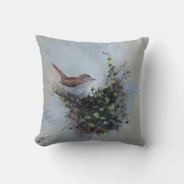 Kleine Vogel Kussen