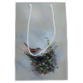 Kleine Vogel Medium Cadeauzakje (Voorkant)