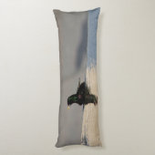 Kleine vogel op het water lichaamskussen (Achterkant (Verticaal))