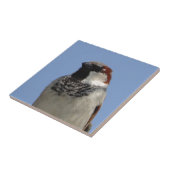 Kleine vogel tegeltje (Zijkant)