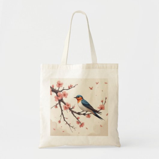 Kleine Vogel Tote Bag (Voorkant)