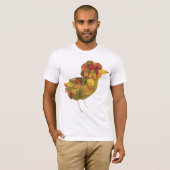 Kleine vogel van Herfst T-shirt (Voorkant volledig)