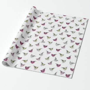 Kleine vogels cadeaupapier