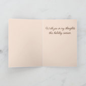 Kleine Vogels in Branch - Kerstwensen Feestdagen Kaart (Binnen)