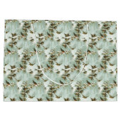 Kleine vogels in de sneeuw groot cadeauzakje (Achterkant)