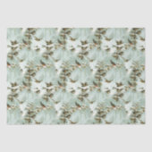 Kleine vogels in de sneeuw tissuepapier (Voorkant)