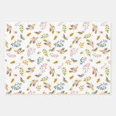 Kleine vogels in het voorjaar inpakpapier vel (Voorkant 2)