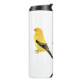 Kleine vogels thermische tumbler thermosbeker (Gedraaid links)