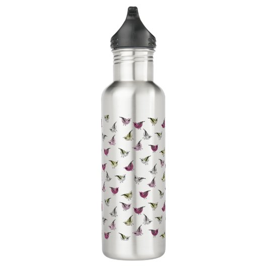 Kleine vogels waterfles  (Rechts)