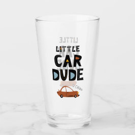 Kleine voornaam autokerst Drink Glas