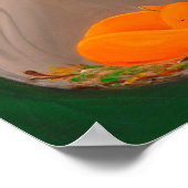 Kleine Vos | Bosboskinderopvang Droomerig Poster (Hoek)