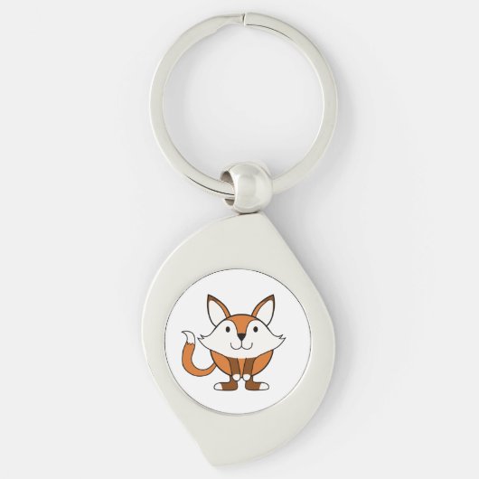 Kleine vos sleutelhanger (Voorkant)