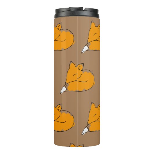 Kleine vos thermosbeker (Achterkant)