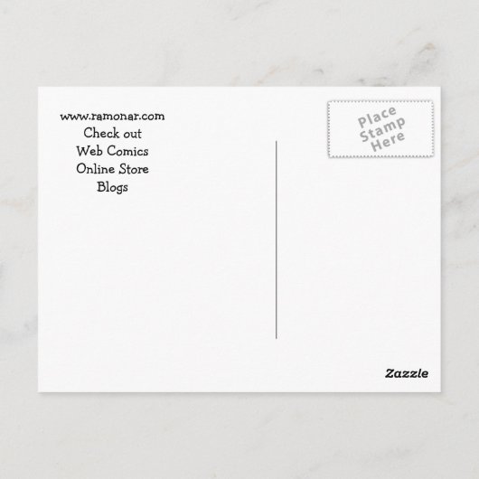 Kleine vossen briefkaarten (Achterkant)