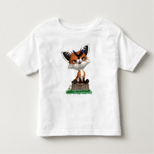 Kleine vossen en vlinder T Shirt kinderen en Baby