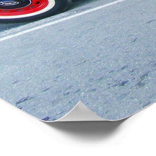 Kleine vrachtwagen poster (Hoek)