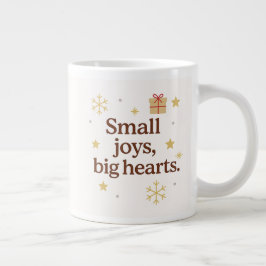 Kleine vreugdes, grote harten | Gezellige Kerstmop Koffiekop