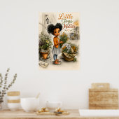 Kleine vreugdes verlichten dagen poster (Keuken)